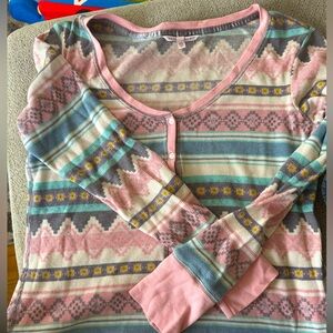 Victoria secret thermal sleep top